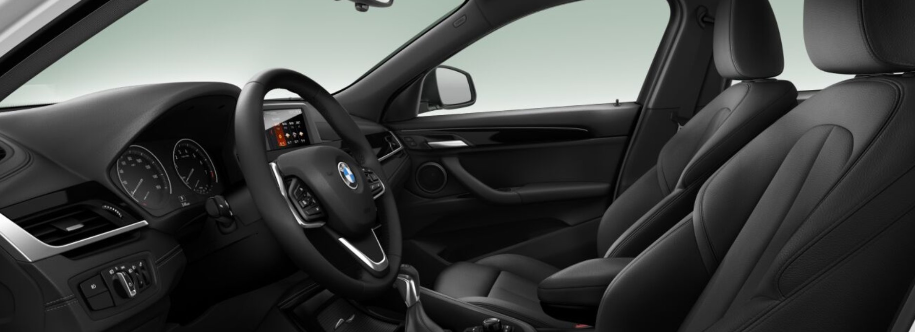 2018 BMW X2 Black Leather Interior 2018 BMW X2 Black Leather Interior